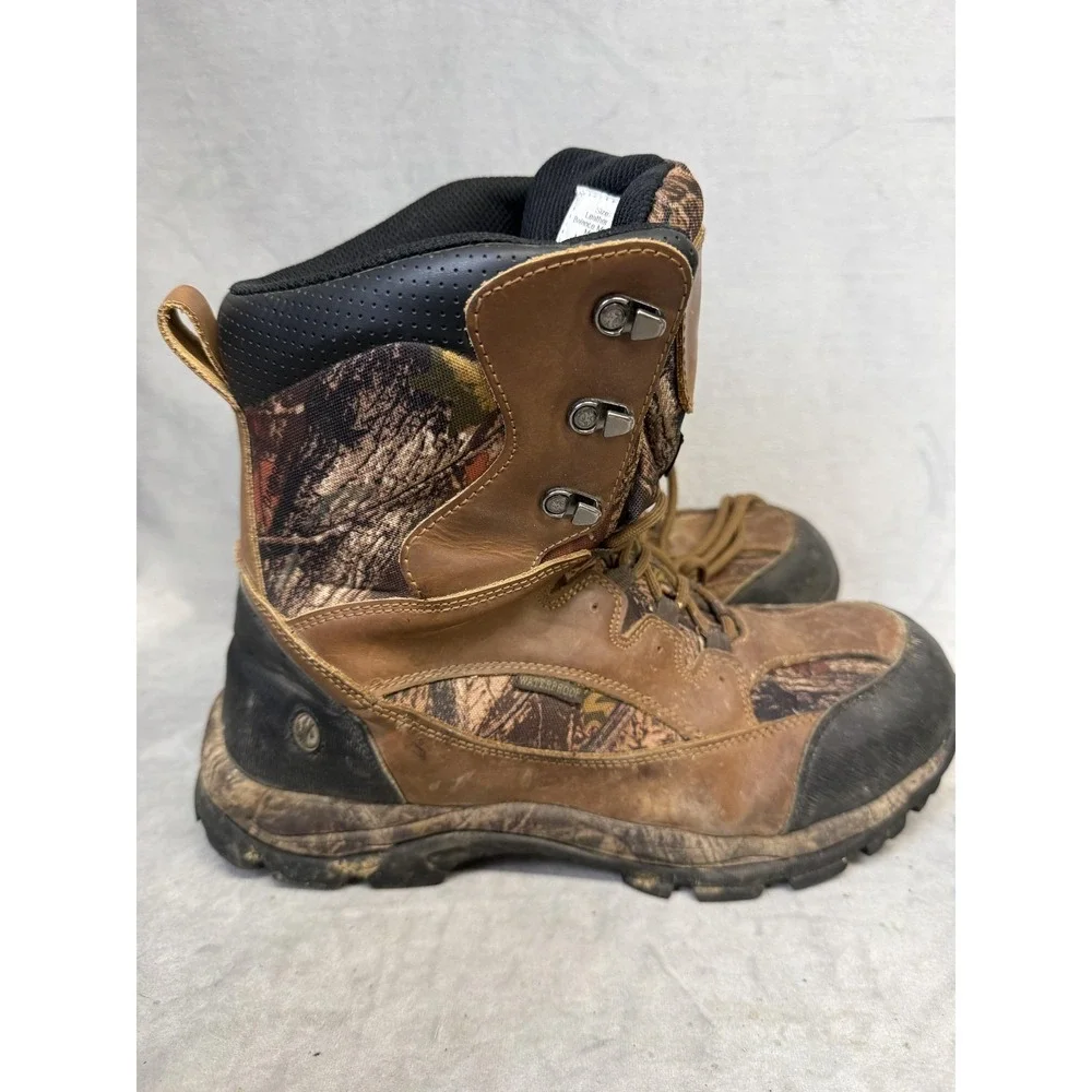 Northside Snow Boots Mens Size 10.5 Brown Camo Waterproof Thinsulate‎ Hunting